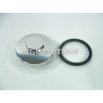 Olajszűrő csavar 4T, sötét szürke,tömítéssel