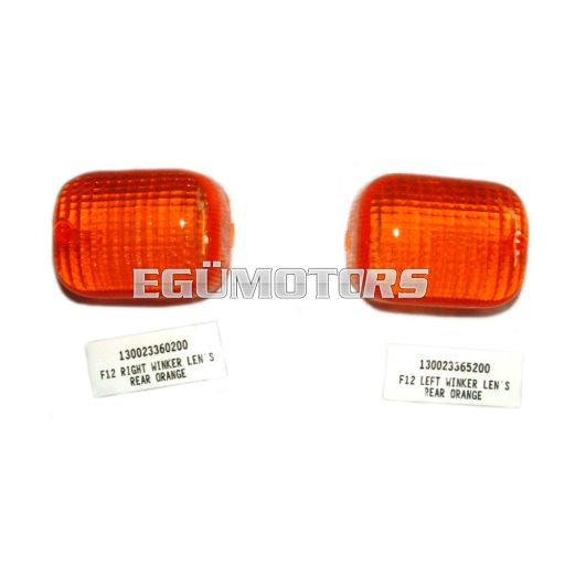 F12 hátsó indexbúra, bal, sárga