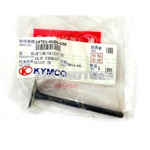 Kymco kipufogószelep, 14721-KUDU