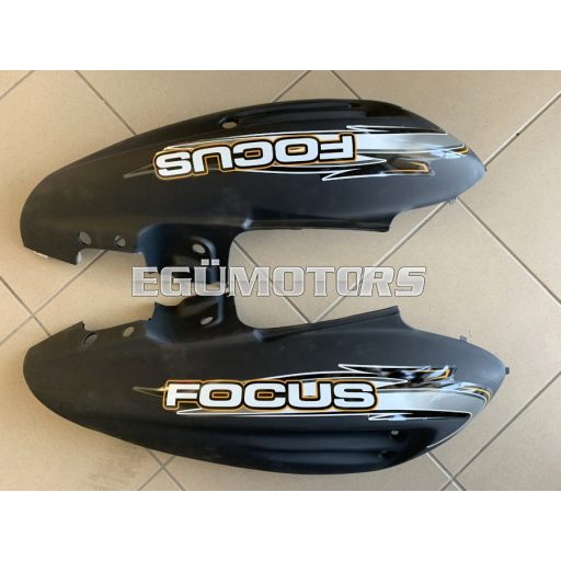 Keeway oldalidom szett, Fact-Focus, matt fekete