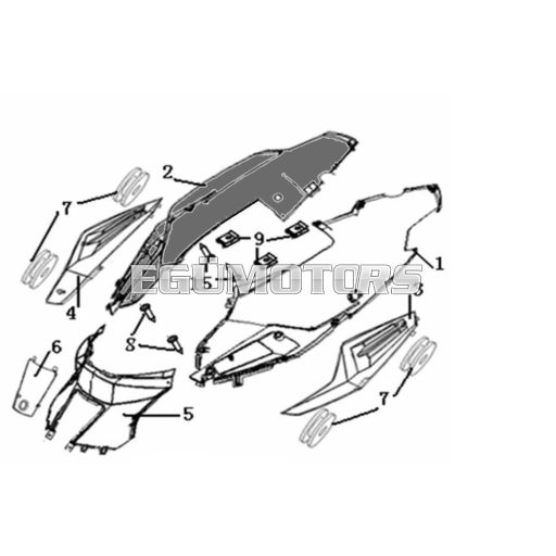 Matrix jobb oldalidom, Sárga 