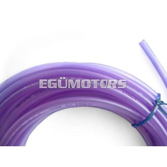 Ariete benzincső, Dupla rétegű, 4.8x9 (1m) lila