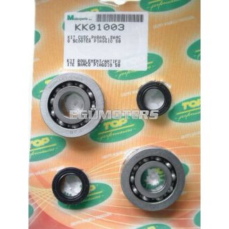 TOP csapágy és szimering szett, Piaggio/Gilera