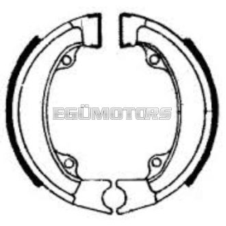 EBC dobfékbetét, 806, 120x20
