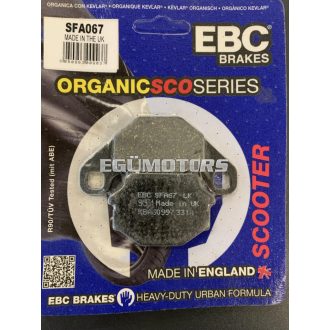 EBC fékbetét,  Kymco Agility City 125, 2018-2024