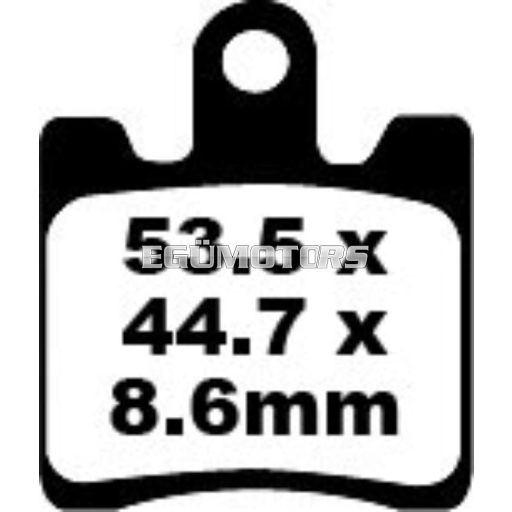 EBC első fékbetét, Burgman, SFA283