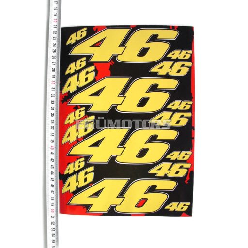46-os matricaszett, A4-es