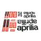 Aprilia matrica szett fekete, 170x250