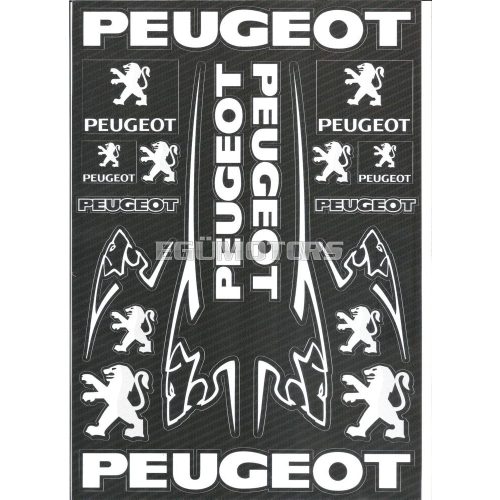 Peugeot matricaszett, A4-es