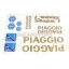 Piaggio matrica szett, arany
