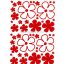 Red Flower matricaszett, A4-es