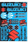 Suzuki matricaszett, A4-es, kék