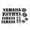 Yamaha matrica szett, fekete, 170x250