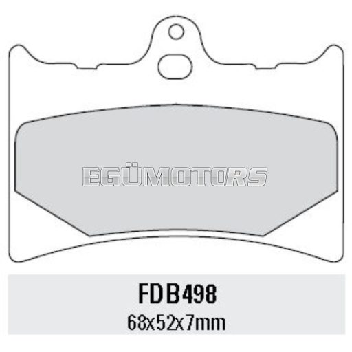 Ferodo fékbetét, FDB498P