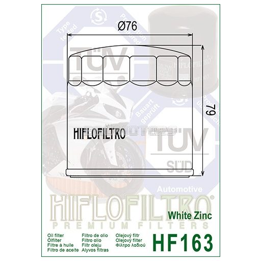 Hiflofiltro olajszűrő, HF163