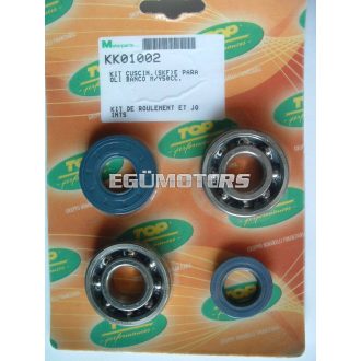 TOP csapágy és szimering szett, Minarelli