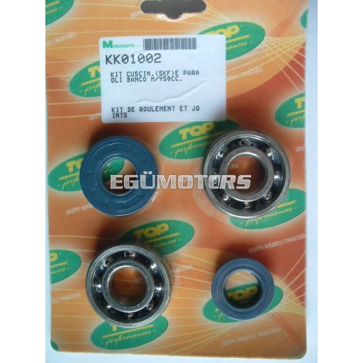 TOP csapágy és szimering szett, Minarelli