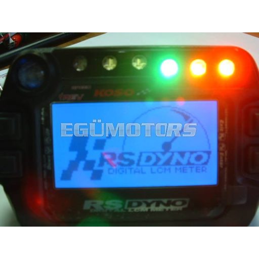 Koso multifunkciós kilométeróra, Dyno Edition