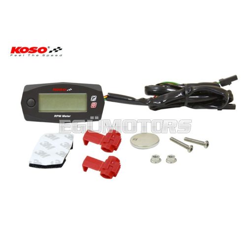 Koso Mini 4 fordulatszámmérő - Robogóra, motorra