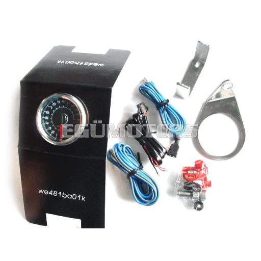 Koso digitális fordulatszámmérő, karbon