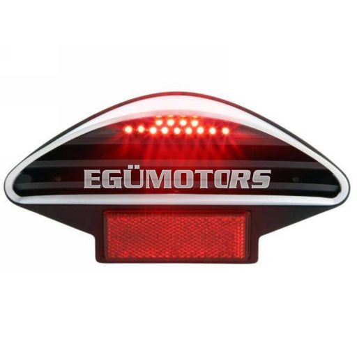 BCD RX Hátsólámpa, Fehér, Aerox/Nitro