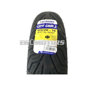   MICHELIN CITY GRIP 2, 120/70-14 M/C 61S, tömlő nélküli gumi
