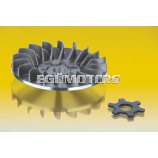 Malossi Variátor külső tárcsa+rögzítő ék, Minarelli