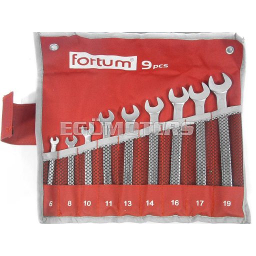 Csillag-villás kulcs készlet, 9db-os