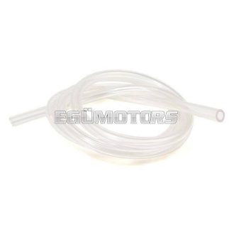 Motoforce benzincső, 5x8mm, Átlátszó