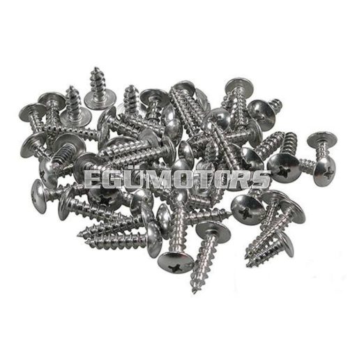 Motoforce idomcsavar szett, Acél