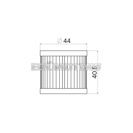 Malossi RED CHILLI olajszűrő, AN400