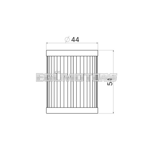 Malossi RED CHILLI OIL FILTER oil filter