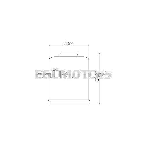 Malossi RED CHILLI OIL FILTER oil filter