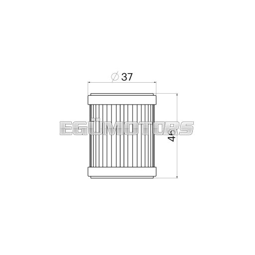 Malossi RED CHILLI OIL FILTER oil filter