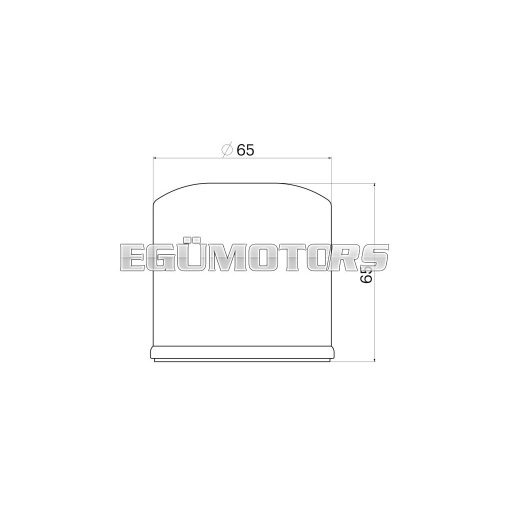 Malossi RED CHILLI OIL FILTER oil filter