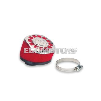  Malossi RED FILTER E14 35.5, 30 fokban döntött légszűrő, PHVA 12-17,5 - PHBN 17,5 karburátorhoz