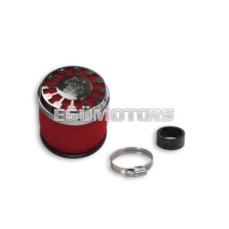   Malossi RED FILTER E13 32/38 egyenes légszűrő, PHVA/B, PHBN, PHBG, PHBL karburátorokhoz