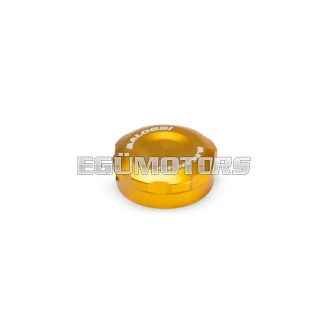 Gold fuel tank cap