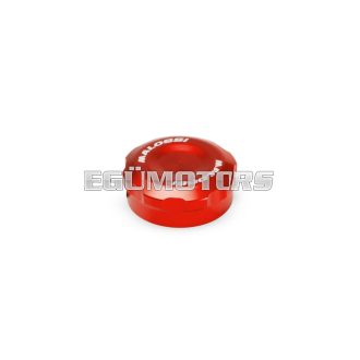 Red fuel tank cap