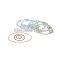 Complete cylinder gasket set Ø 50 (multi-thickness) for DERBI D50B0/1 engines