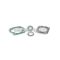 Malossi COMPL.CYL.GASKET SET 43 for ORIGINAL CYL.HEAD MBK 88-89