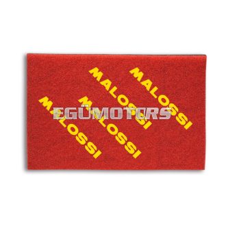   Malossi kétrétegű légszűrő szivacs, A4 20x30 cm, 16 mm vastag - DOUBLE Red Sponge