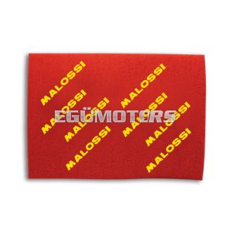   Malossi kétrétegű légszűrő szivacs, A3 40x30 cm, 16 mm vastag - DOUBLE Red Sponge