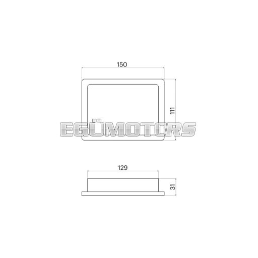 Malossi W BOX MHR air box air filters