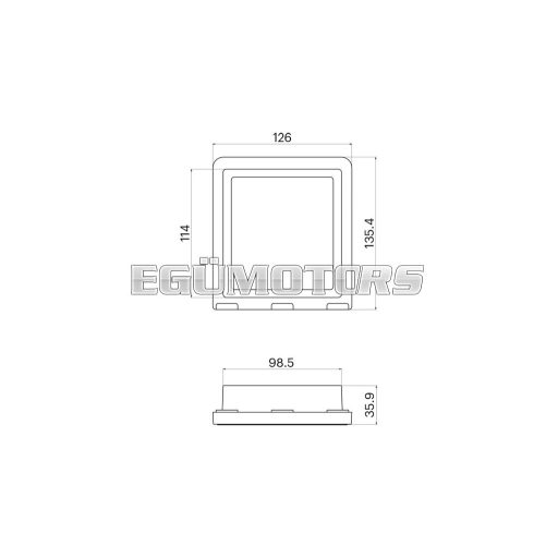 Malossi W BOX MHR légszűrőbetét, TMAX530ie