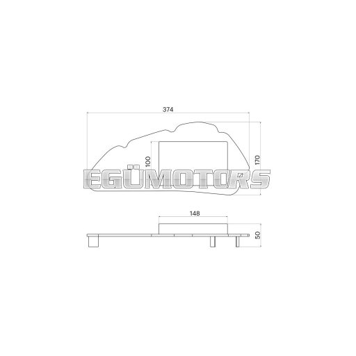 W BOX air filter for air box