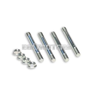 Malossi STUDS/NUT KIT for MODUL. CYL-HEAD 47,6