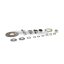 Bolt and gaskets kit for MHR REPLICA exhaust system
