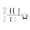 Bolt kit for RX BLACK exhaust system