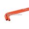 2 tubes for radiator length 117,5 cm with Ø internal 1,6 cm and Ø external 2,4 cm